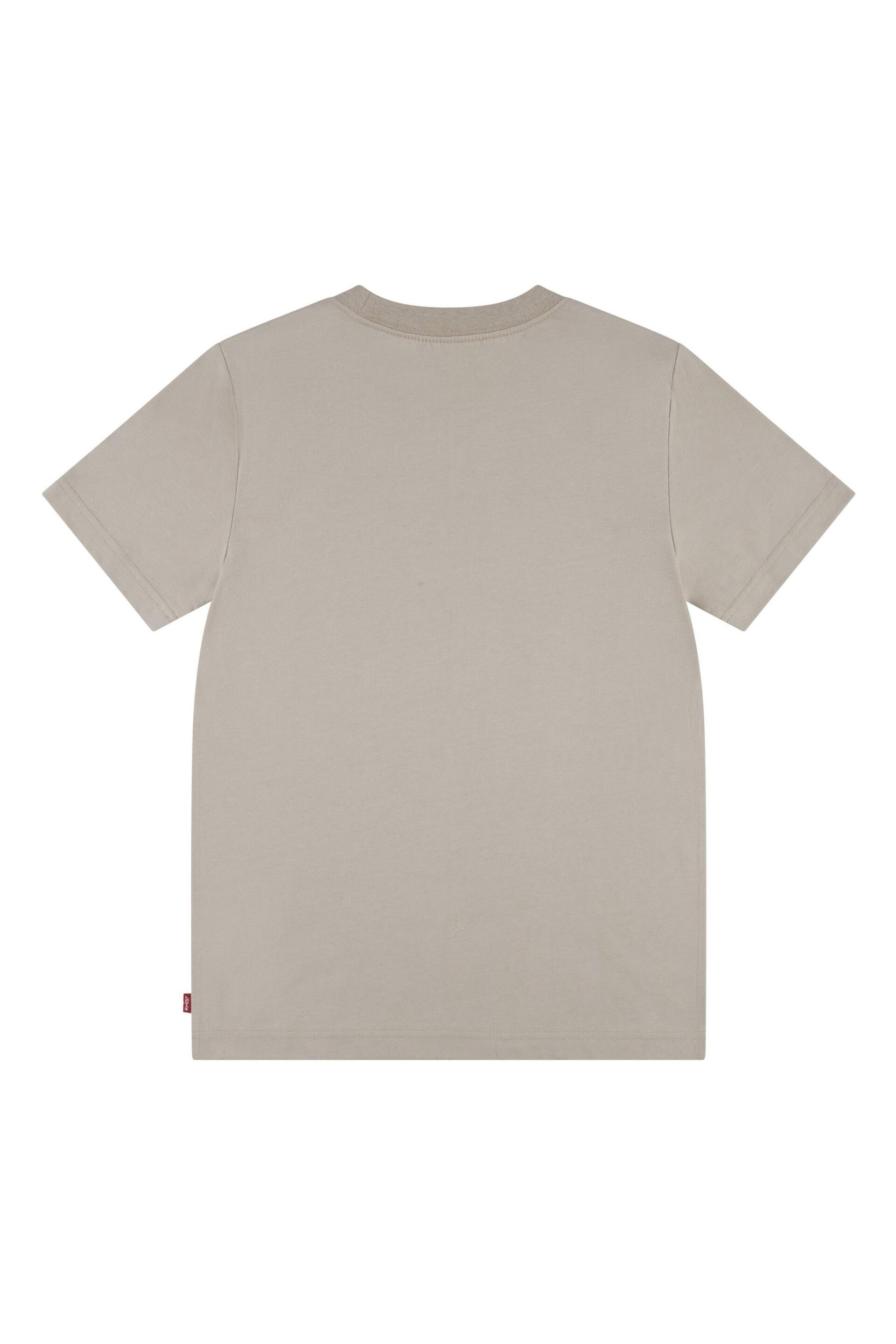 Levi's® Brown Short Sleeve Original Housemark Logo T-Shirt - Image 5 of 7