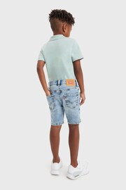 Levi's® Blue Skinny Fit Acid Wash 510 Denim Shorts - Image 2 of 8