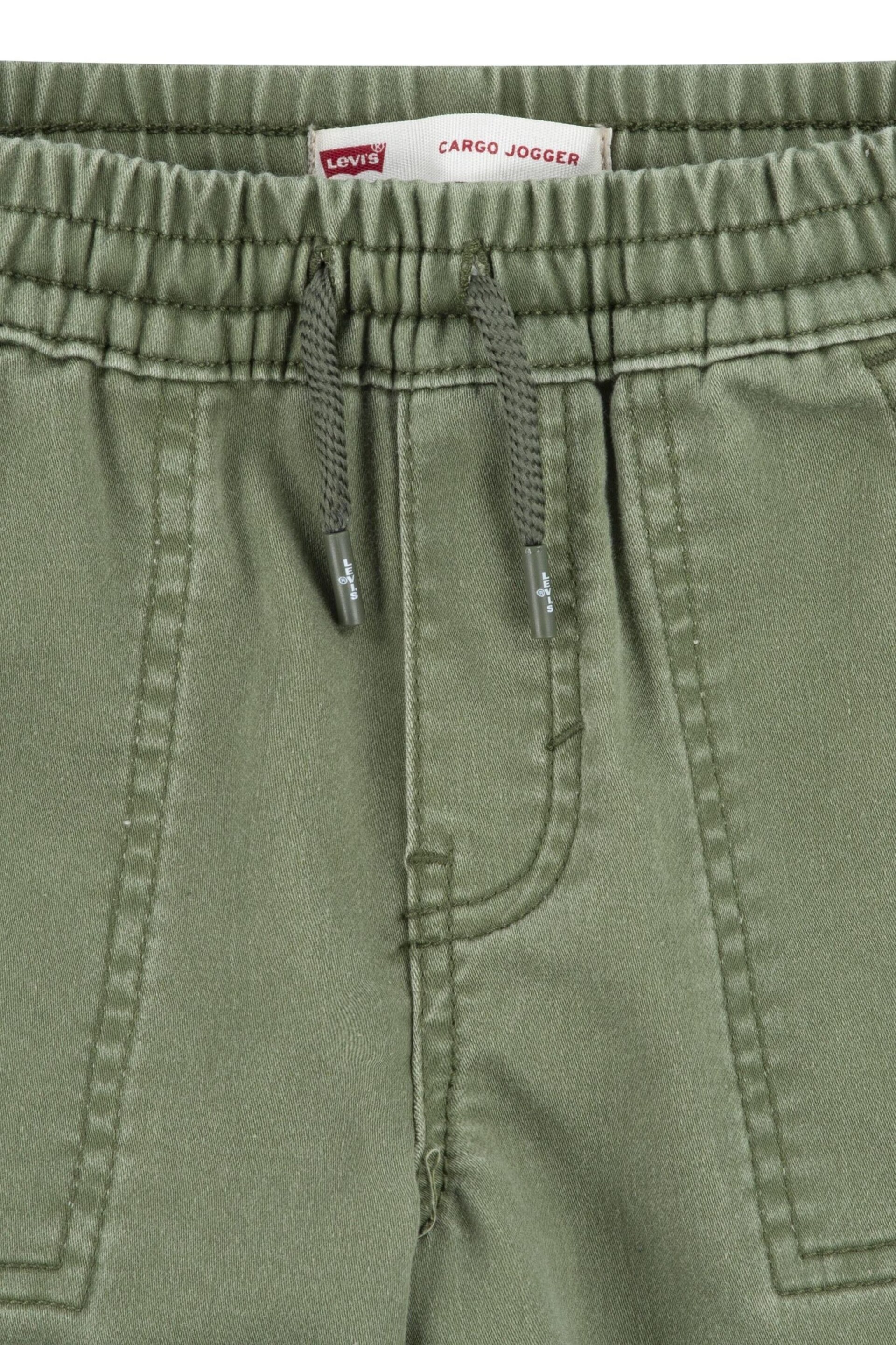 Levi's® Green Relaxed Cargo Jogger Trousers - Image 8 of 8