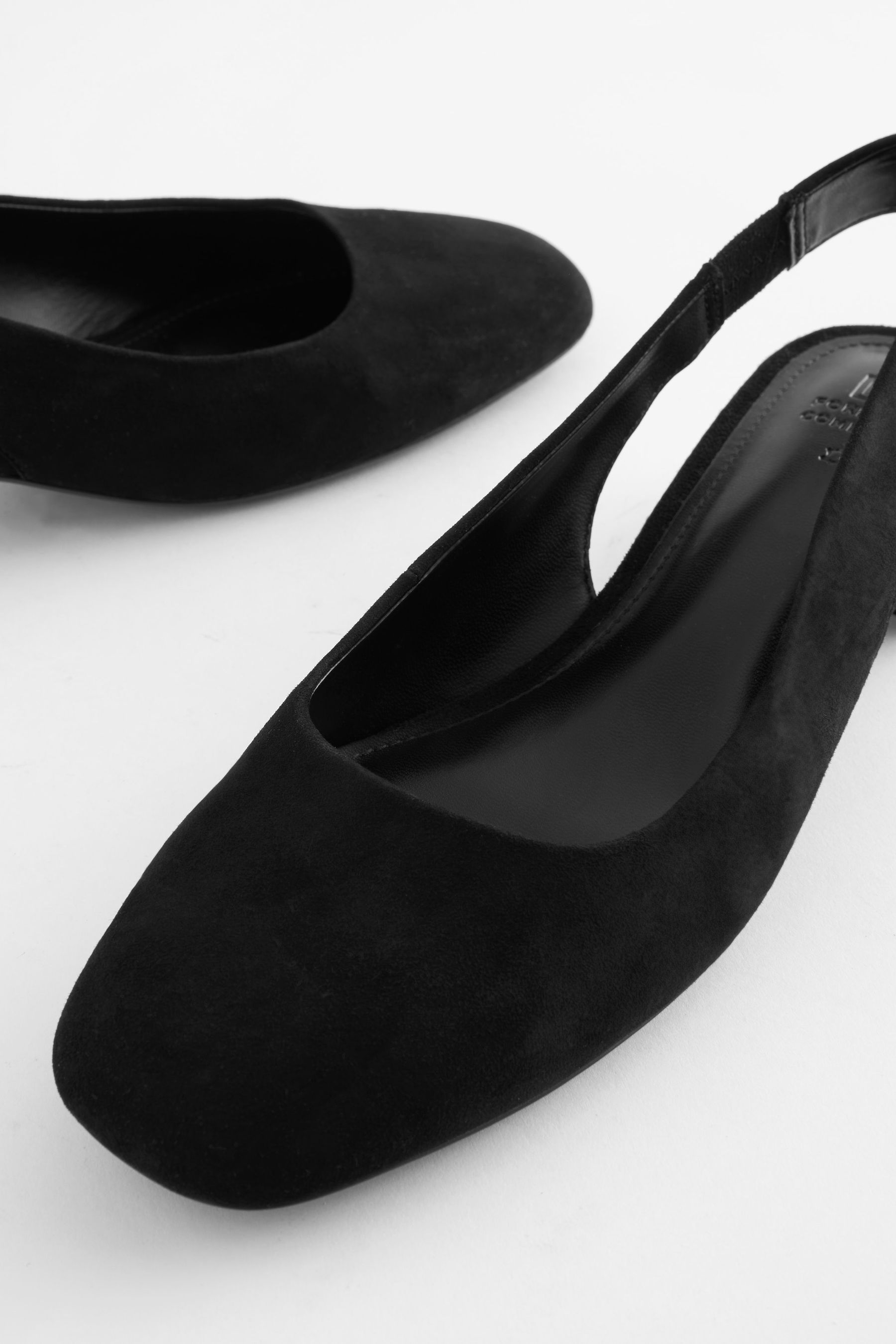 Next black suede shoes clearance