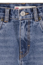 Levi's® Blue Mom Denim Shorts With Roll Cuff - Image 3 of 5