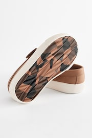 Tan Brown Standard Fit (F) Woven Loafers - Image 5 of 7