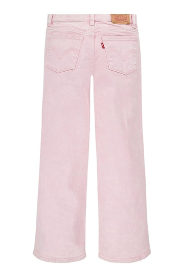 Levi's® Pink Wide Leg Denim Jeans