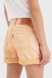 Levi's® Orange Mom Denim Shorts With Roll Cuff - Image 3 of 8