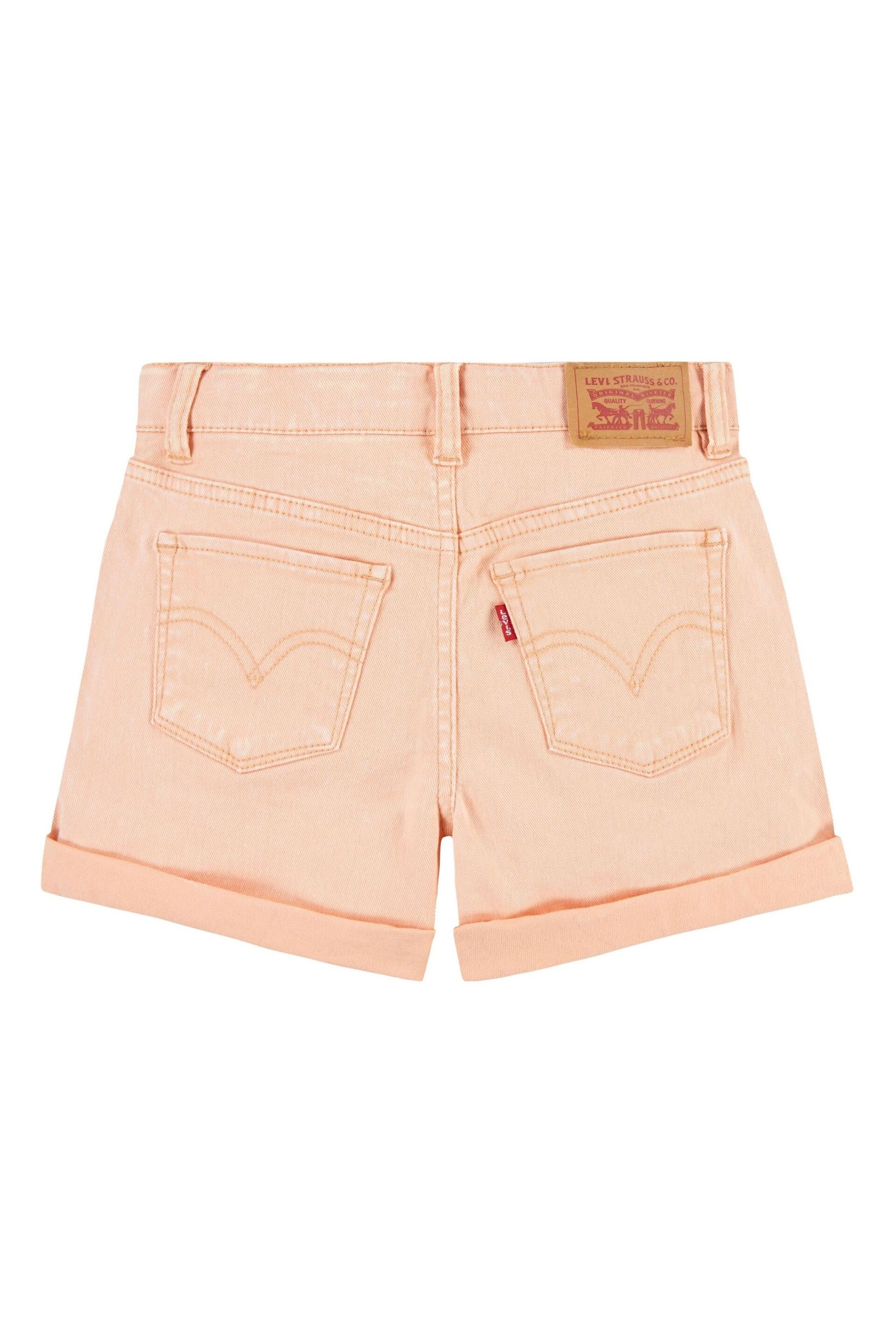 Levi's® Orange Mom Denim Shorts With Roll Cuff - Image 5 of 8