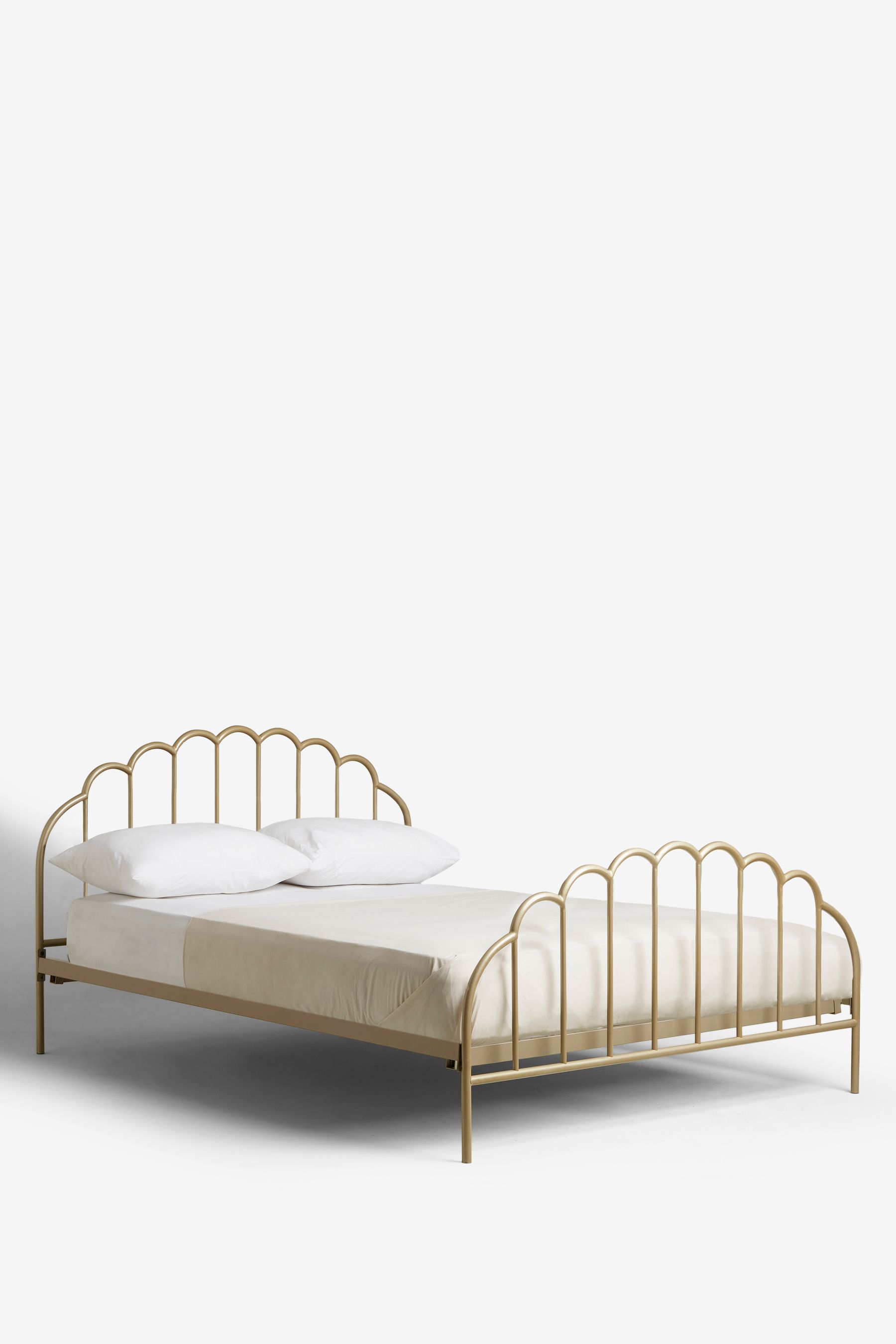 Gold Stella Metal Bed Frame
