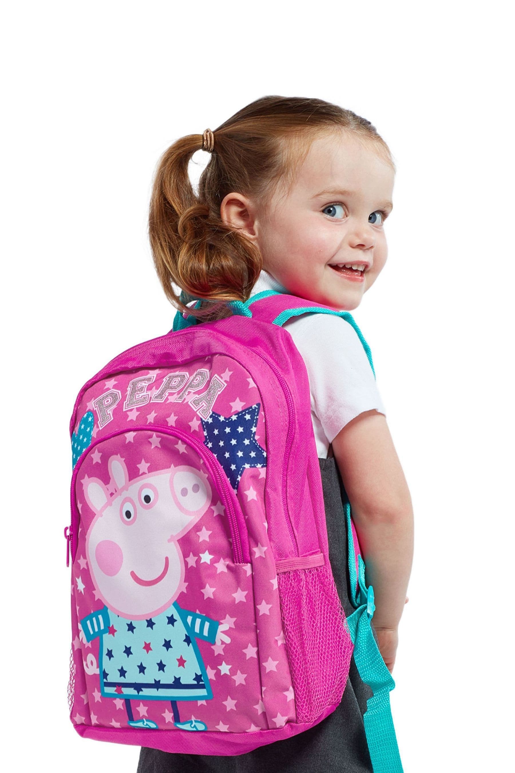 Mini peppa pig backpack clearance