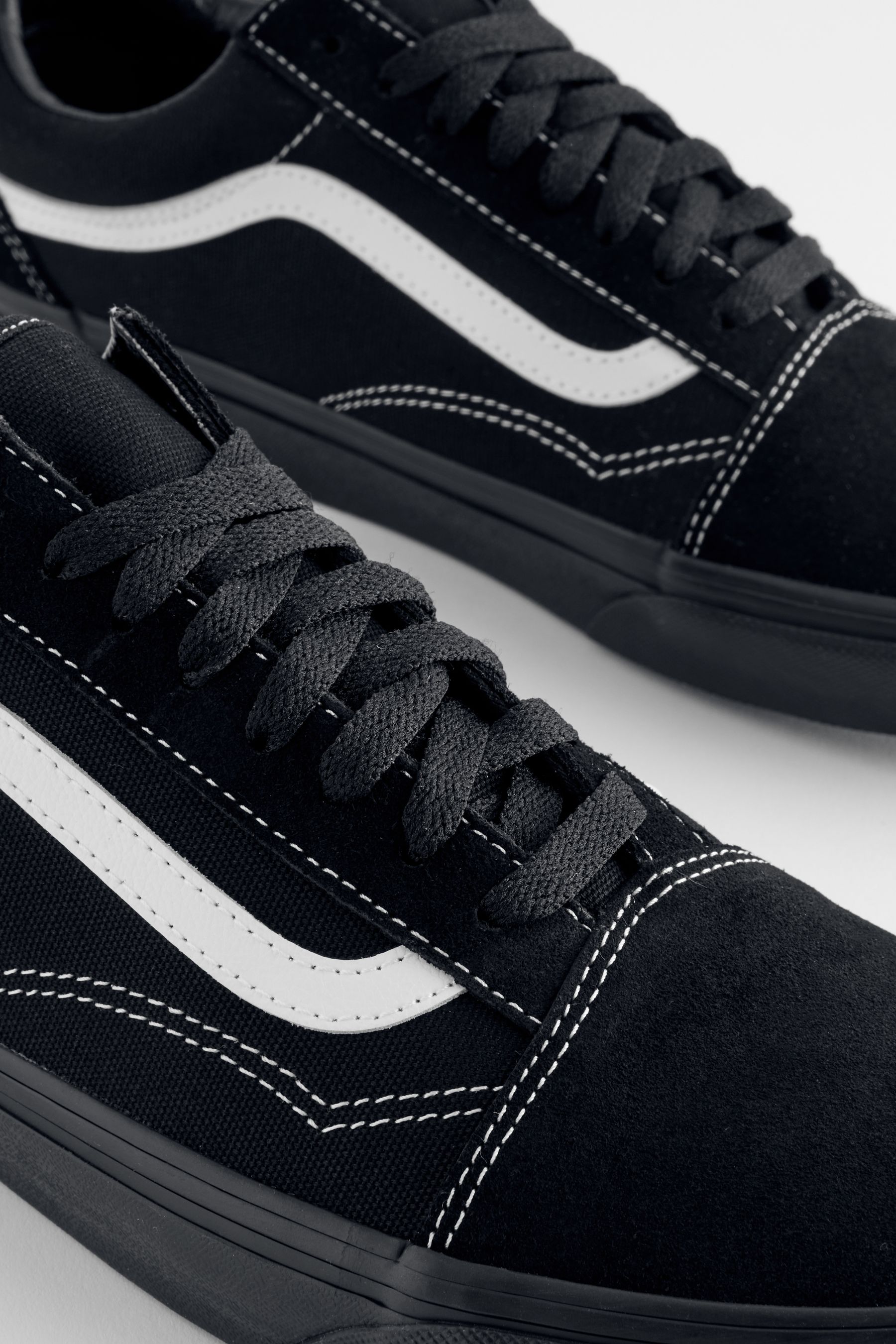 Black mens vans old skool online