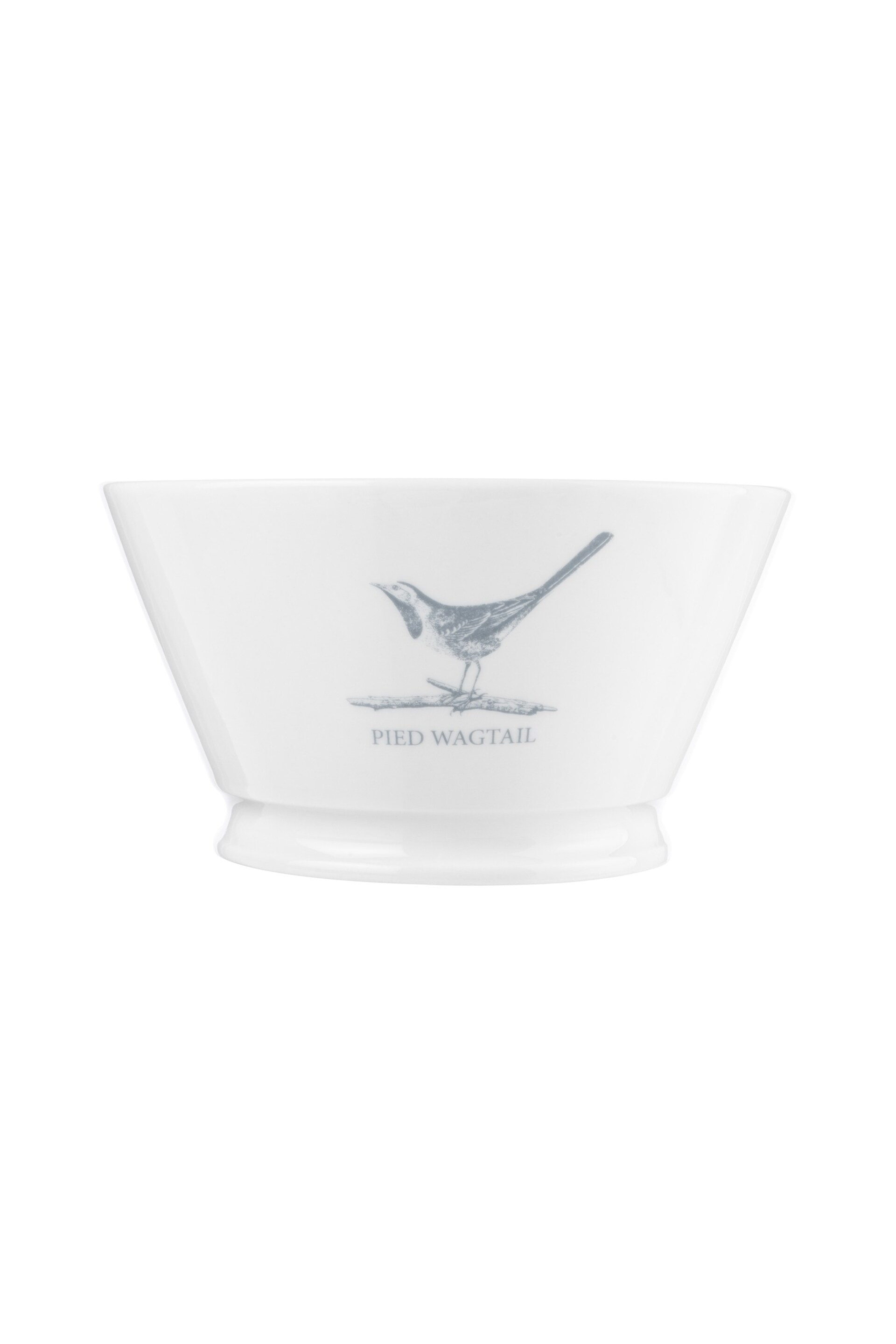 Mary Berry White Garden Pied Wagtail Medium Serving Bowl - Image 3 of 4