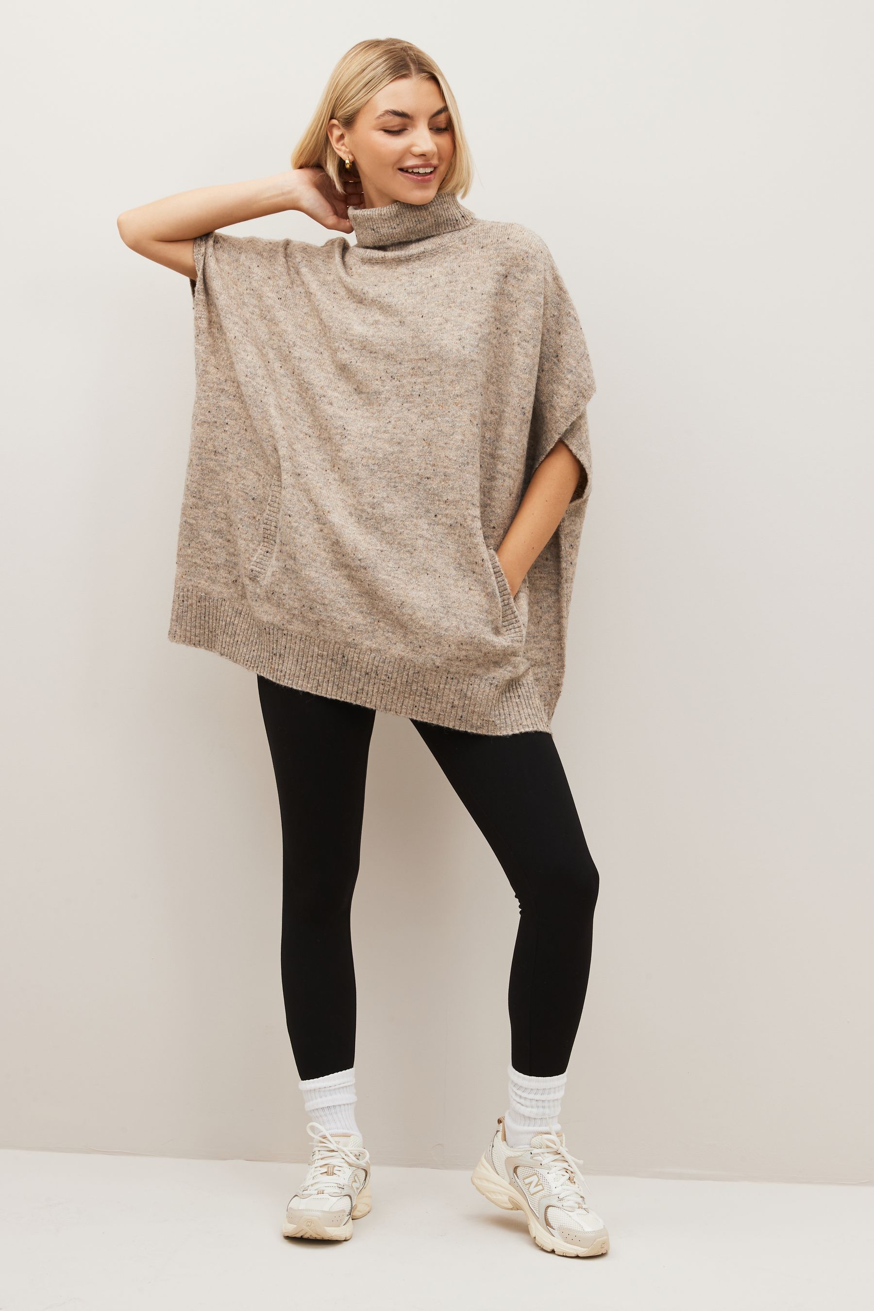 Poncho jumper top