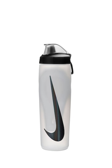 Nike Black/White Refuel Locking Lid 710ml Water Bottle