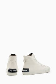 AllSaints White Dumont Suede Shoes - Image 3 of 7