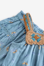 Teal Blue Crochet Co-ord Set (3mths-7yrs) - Image 6 of 6