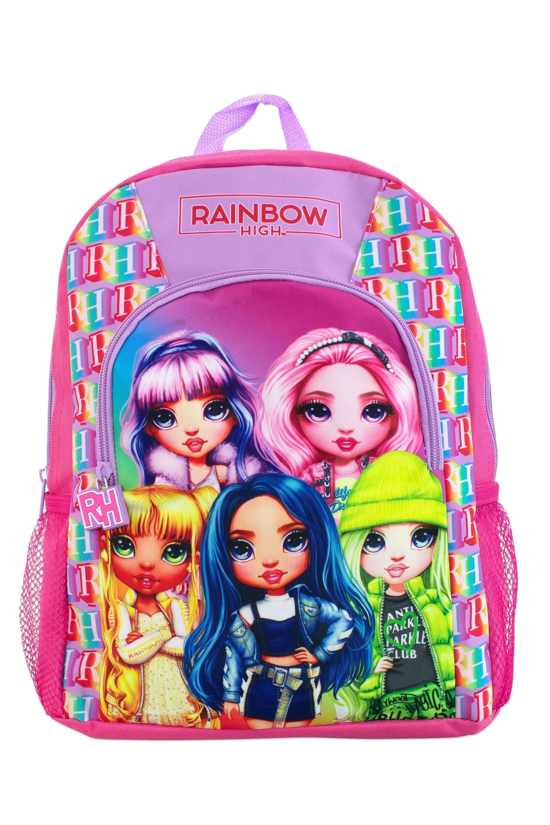 Pink rainbow backpack outlet
