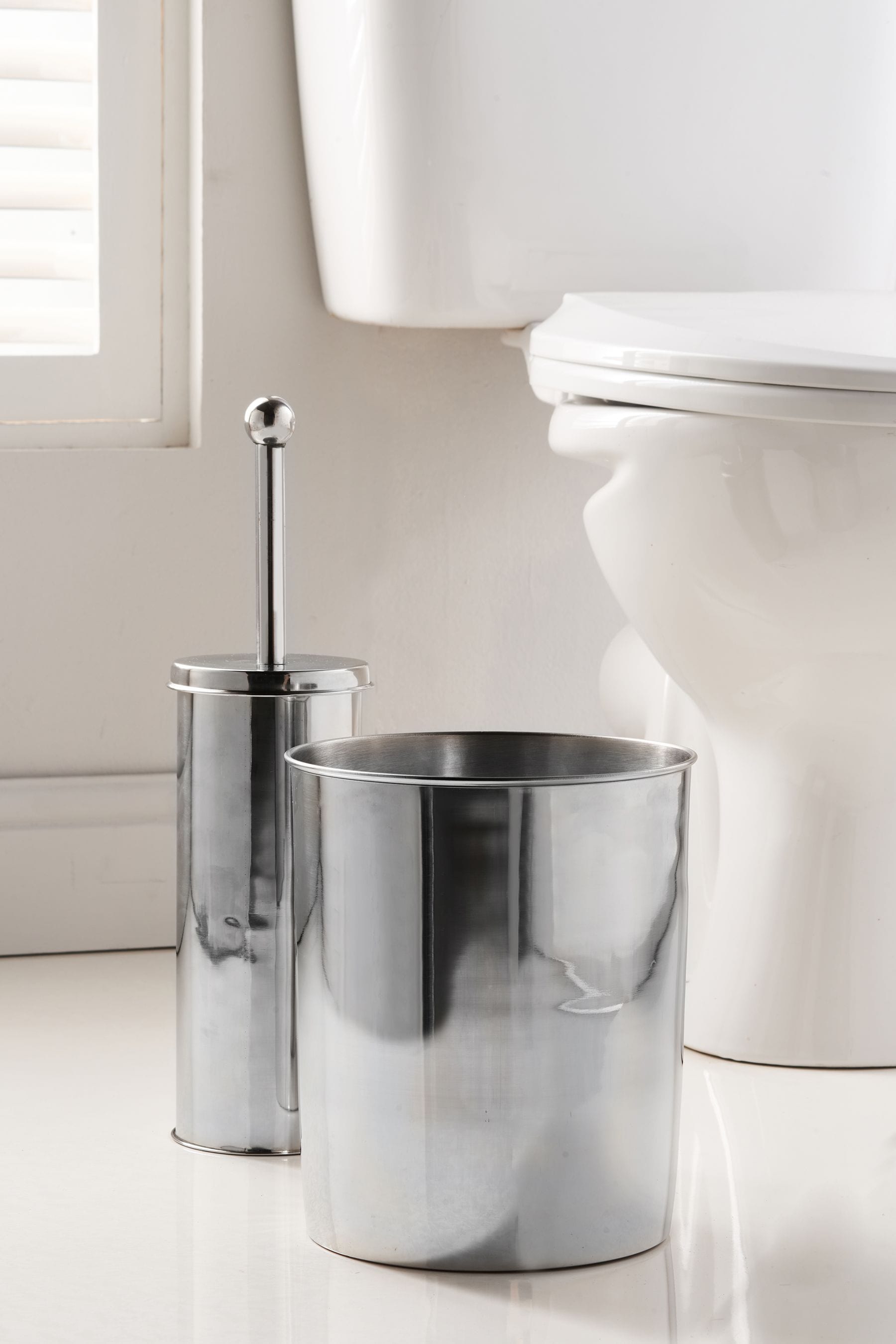 Toilet brush online and bin set