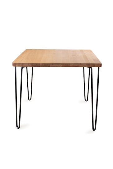HEAL'S Brown Brunel Square Dining Table