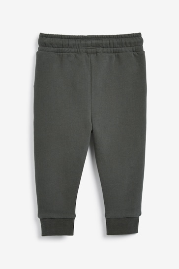 Charcoal Grey Soft Touch Jersey Joggers (3mths-7yrs)