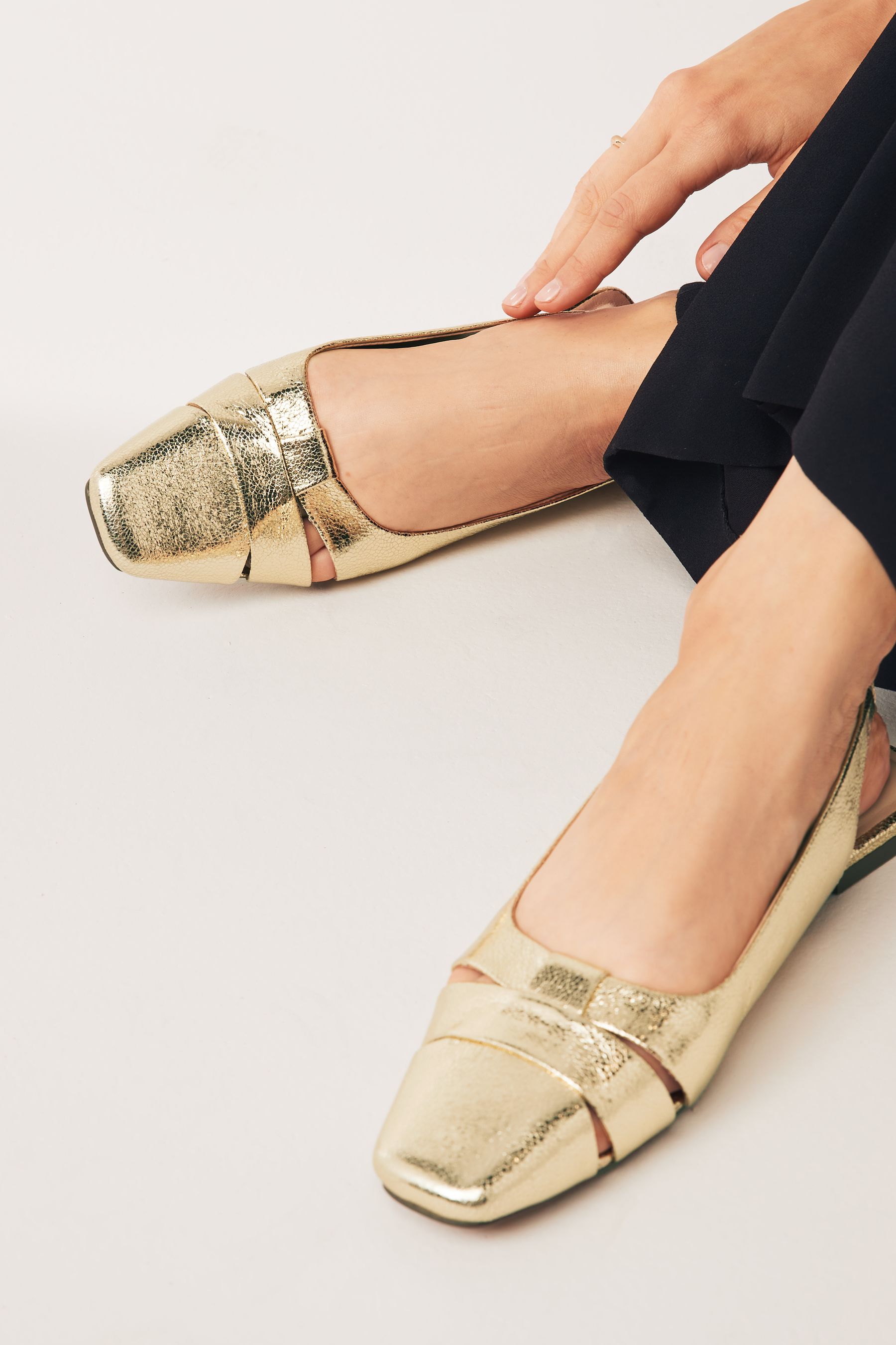 Cut out flat shoes online