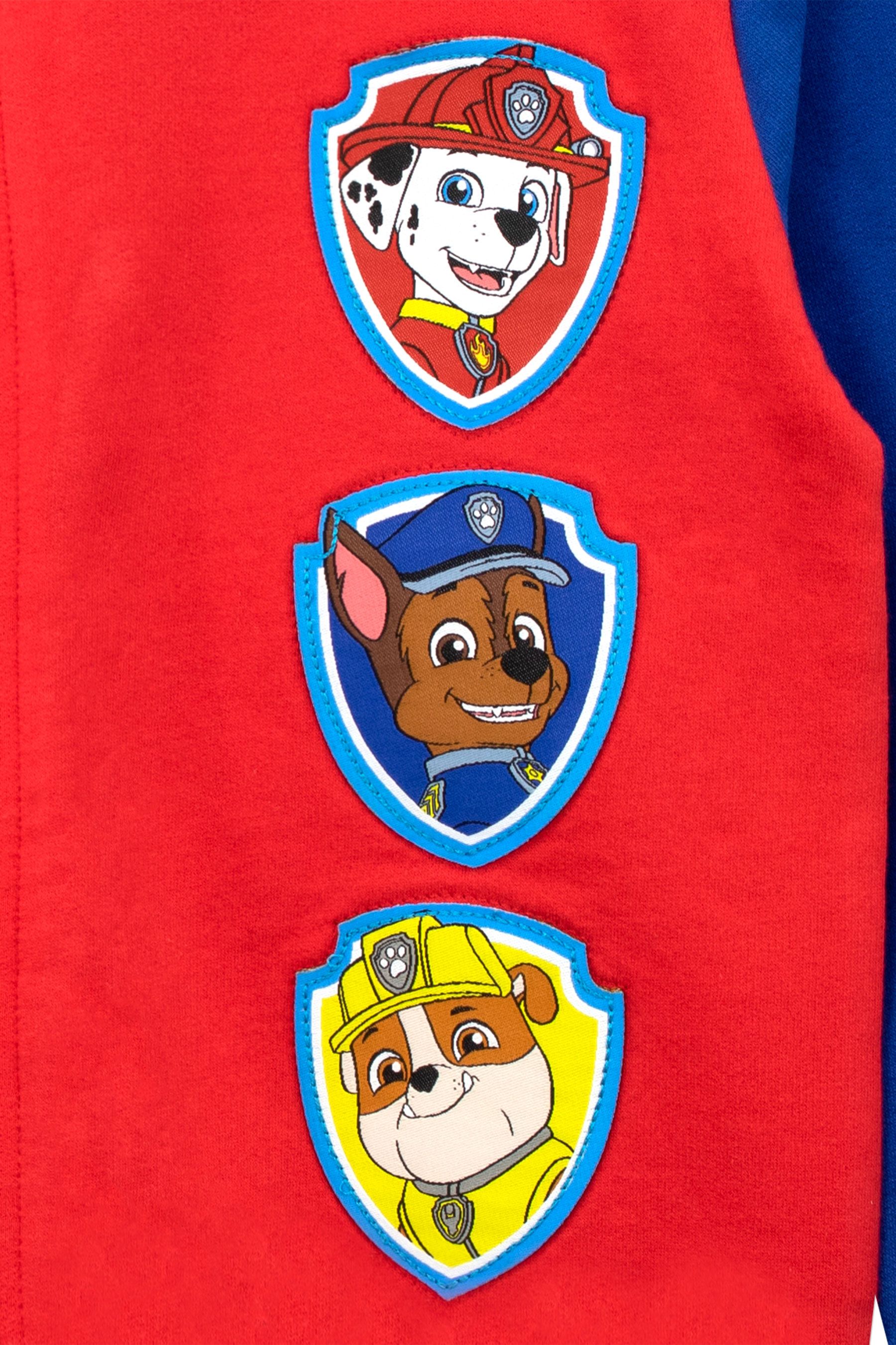 Red paw patrol coat shop