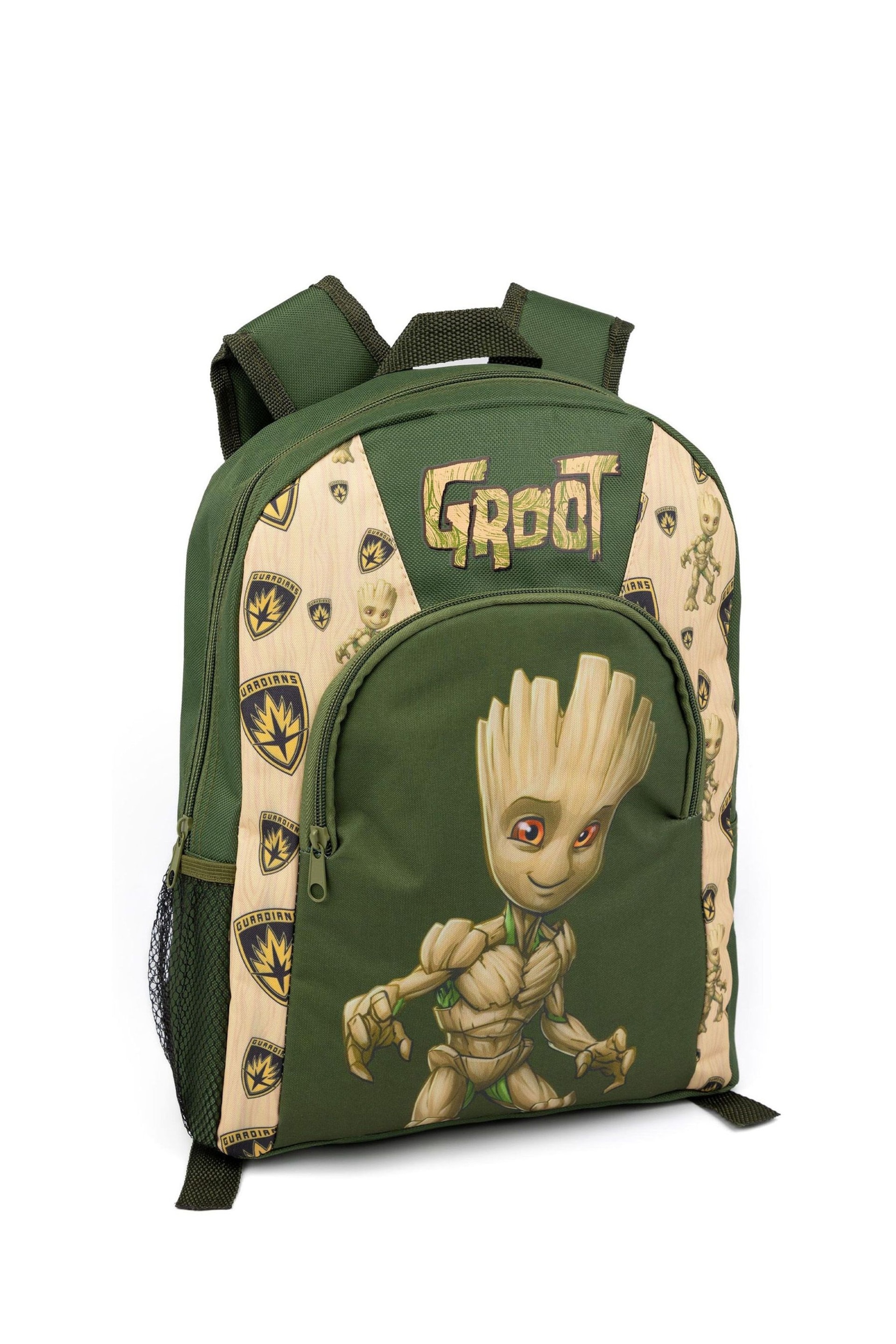 Vanilla Underground Green Marvel Unisex Kids Groot Guardian Of The Galaxy Backpack - Image 3 of 6