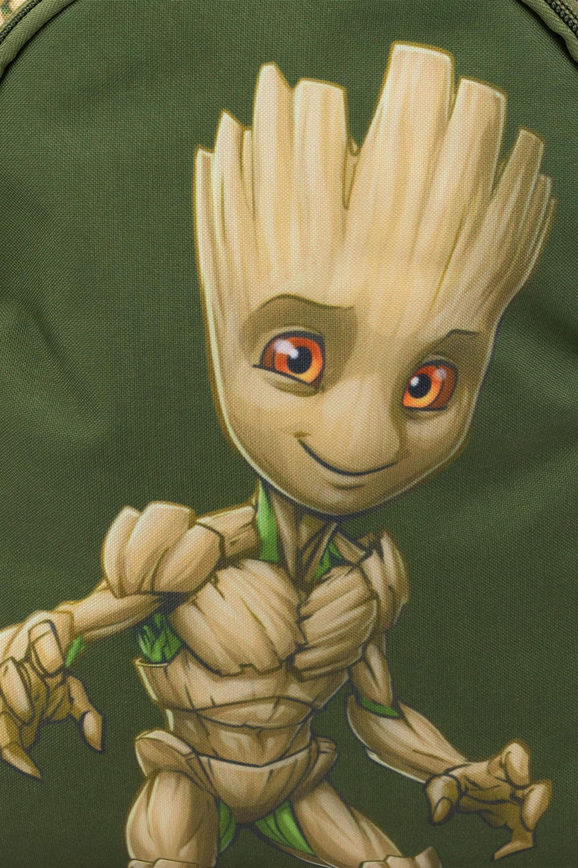 Vanilla Underground Green Marvel Unisex Kids Groot Guardian Of The Galaxy Backpack - Image 6 of 6