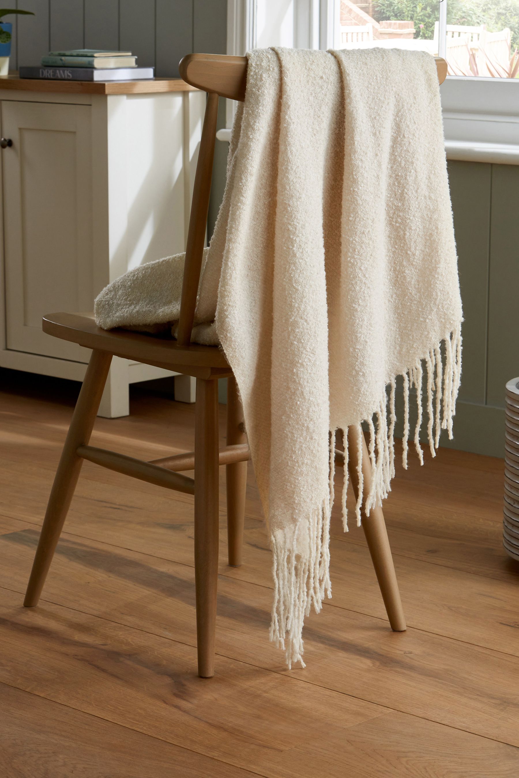 Buy Natural Super Soft Ludlow Throw from the Next UK online shop