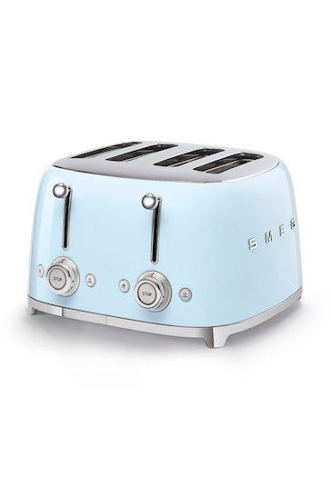 Smeg Blue 4 Slot Toaster