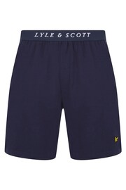 Lyle & Scott Blue Oakley T-Shirt and Short Set - Image 3 of 6