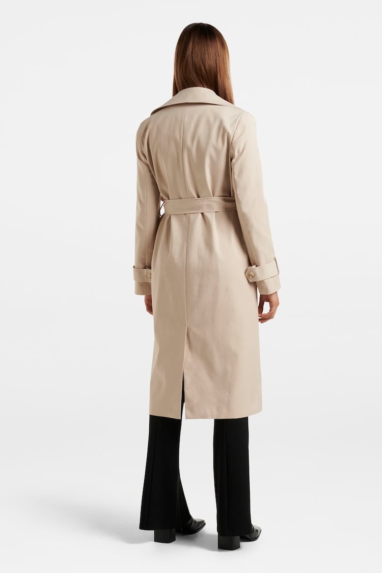 Forever New Light Brown Hamilton Trench Mac Coat - Image 2 of 4