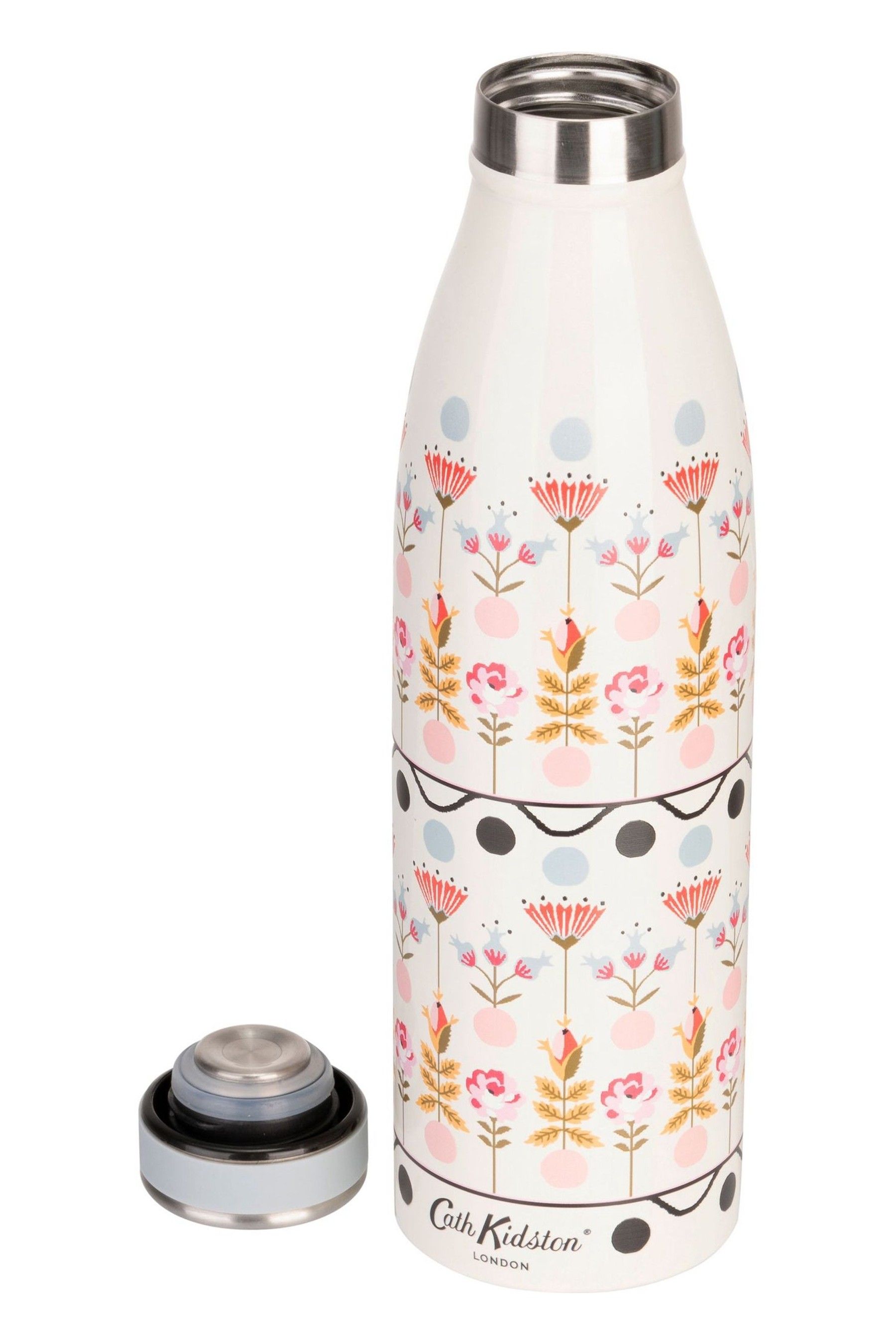 Buy Cath Kidston Cream Travel Mug Hydration Bottle from the Next