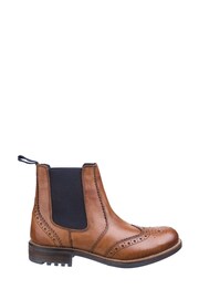 Cotswold Brown Cirencester Chelsea Brogues - Image 1 of 4