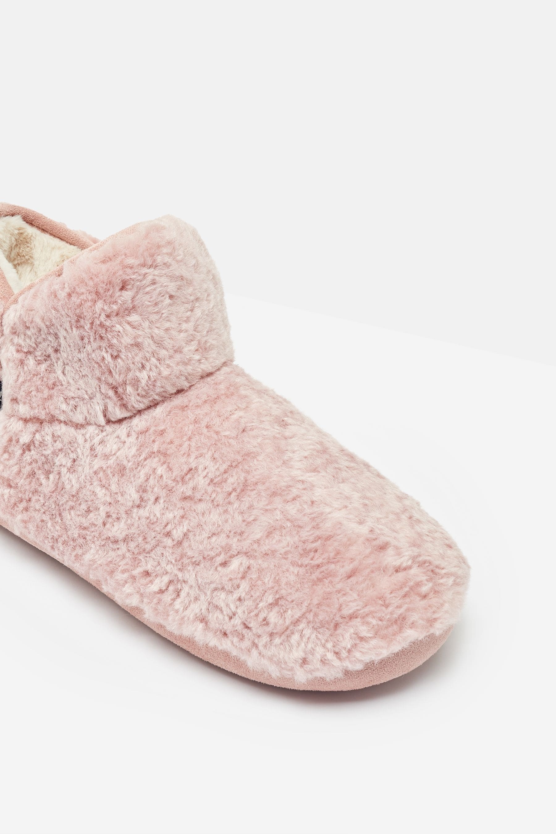 Buy Joules Cabin Luxe Pink Faux Fur Slipper Boots from Next USA