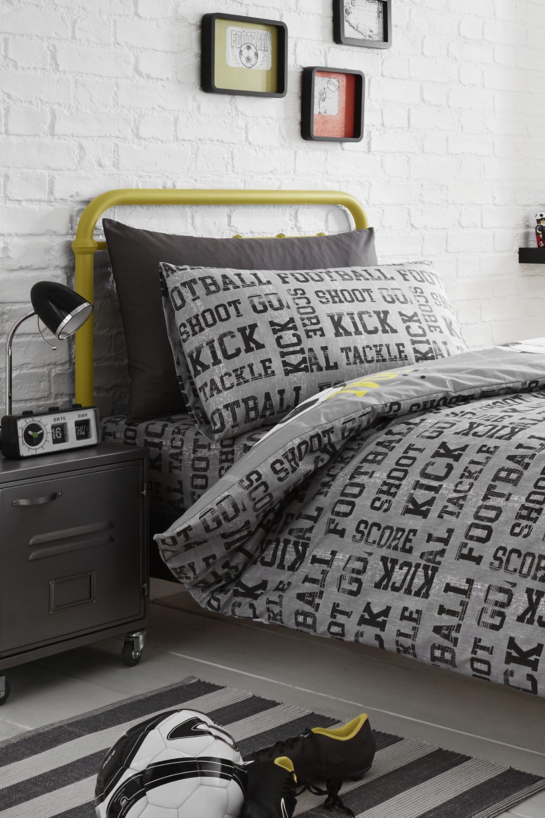 Kids sale football bedding