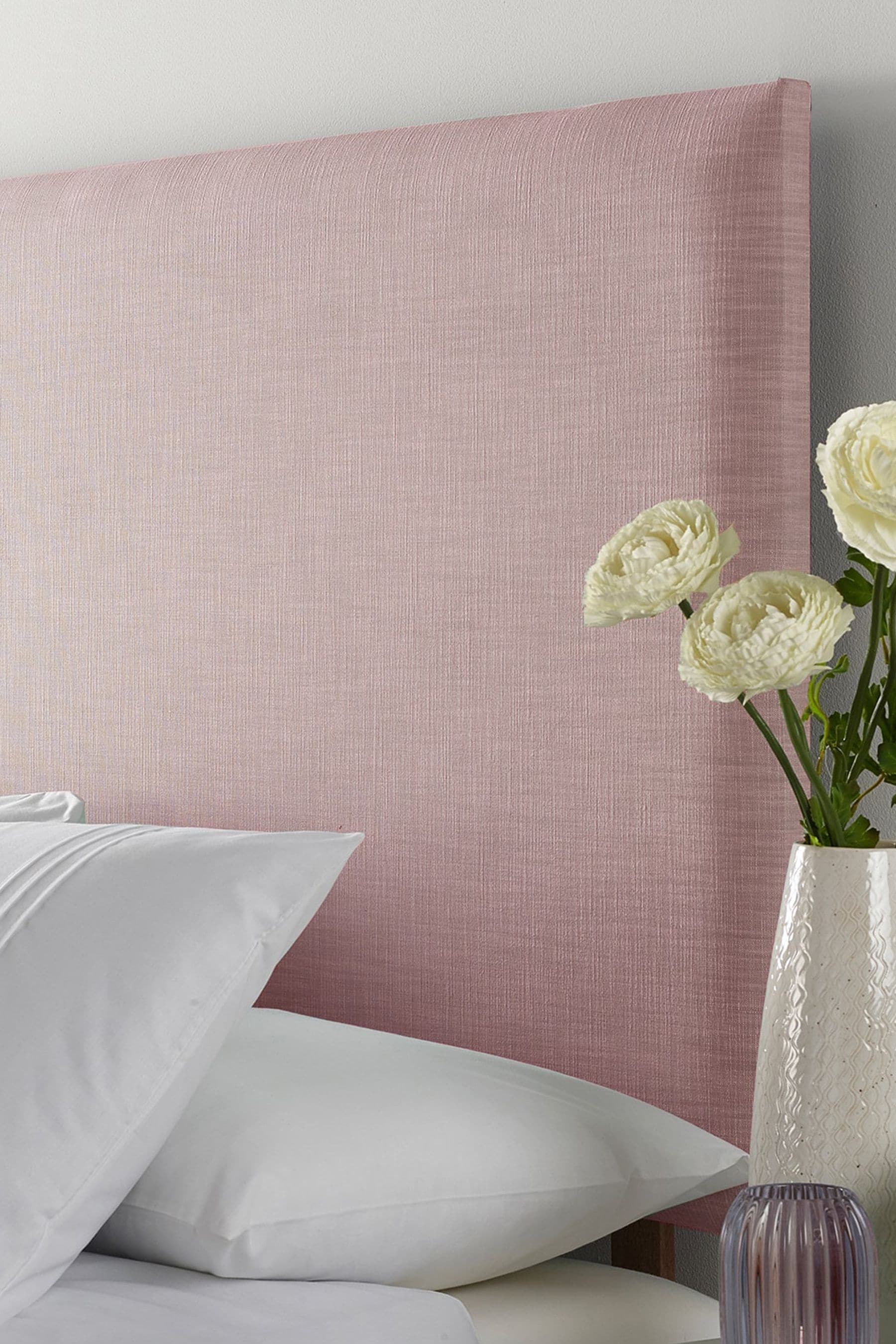 Catherine Lansfield Rose Pink Headboard
