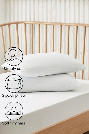 Simply Soft Soft 2 Pack Pillows