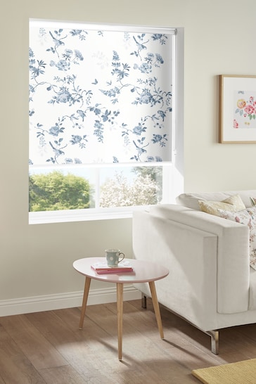 Cath Kidston Blue Birds and Roses Made to Measure Roller Blind