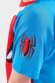 Character Blue Spiderman Short Pyjamas - Image 2 of 8