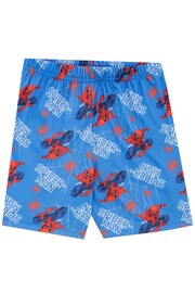 Character Blue Spiderman Short Pyjamas - Image 6 of 8