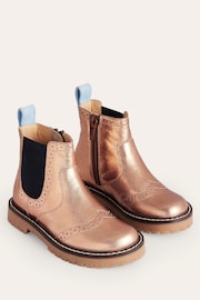 Boden Metallic Leather Chelsea Boots - Image 2 of 4