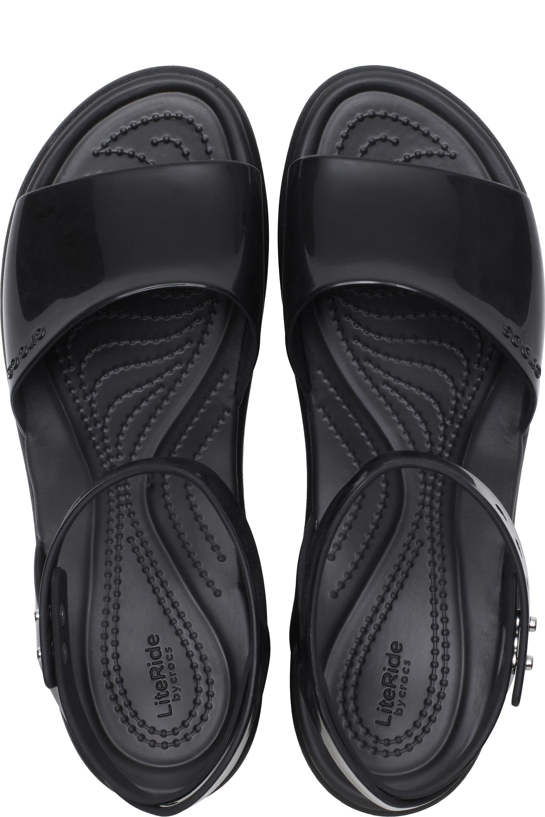 Crocs ankle cheap strap wedge