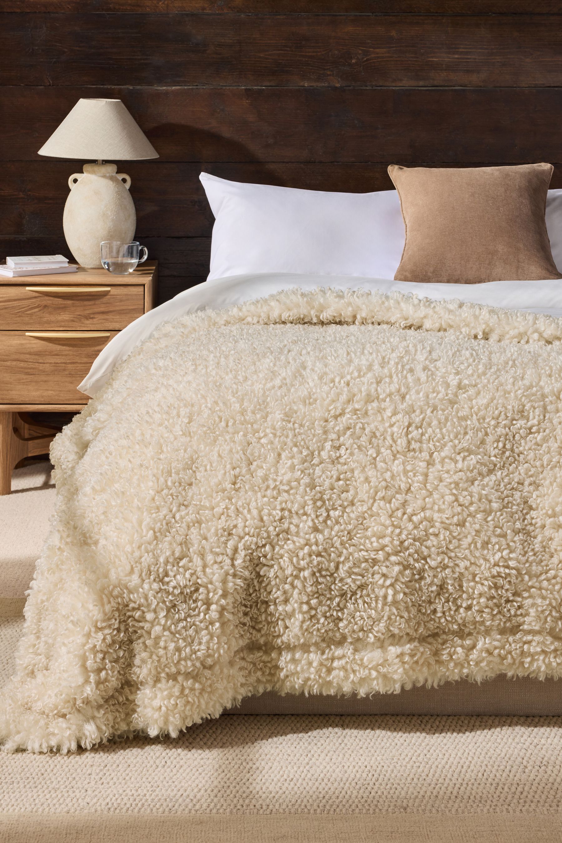 Ugg alpine faux fur throw outlet