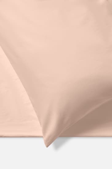 Jasper Conran London Pink 300 TC Percale Organic Oxford Pillowcase
