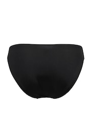 Pour Moi Black Free Spirit Frill Waist Bikini Briefs - Image 5 of 5