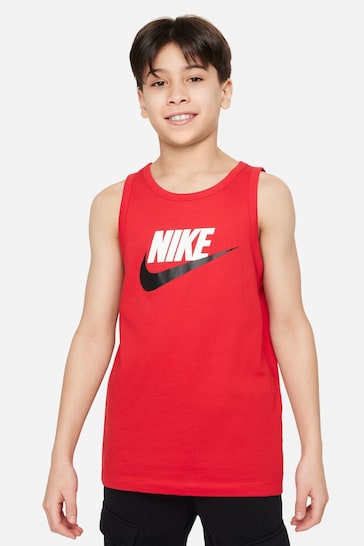 Nike Red Essential Tank Top