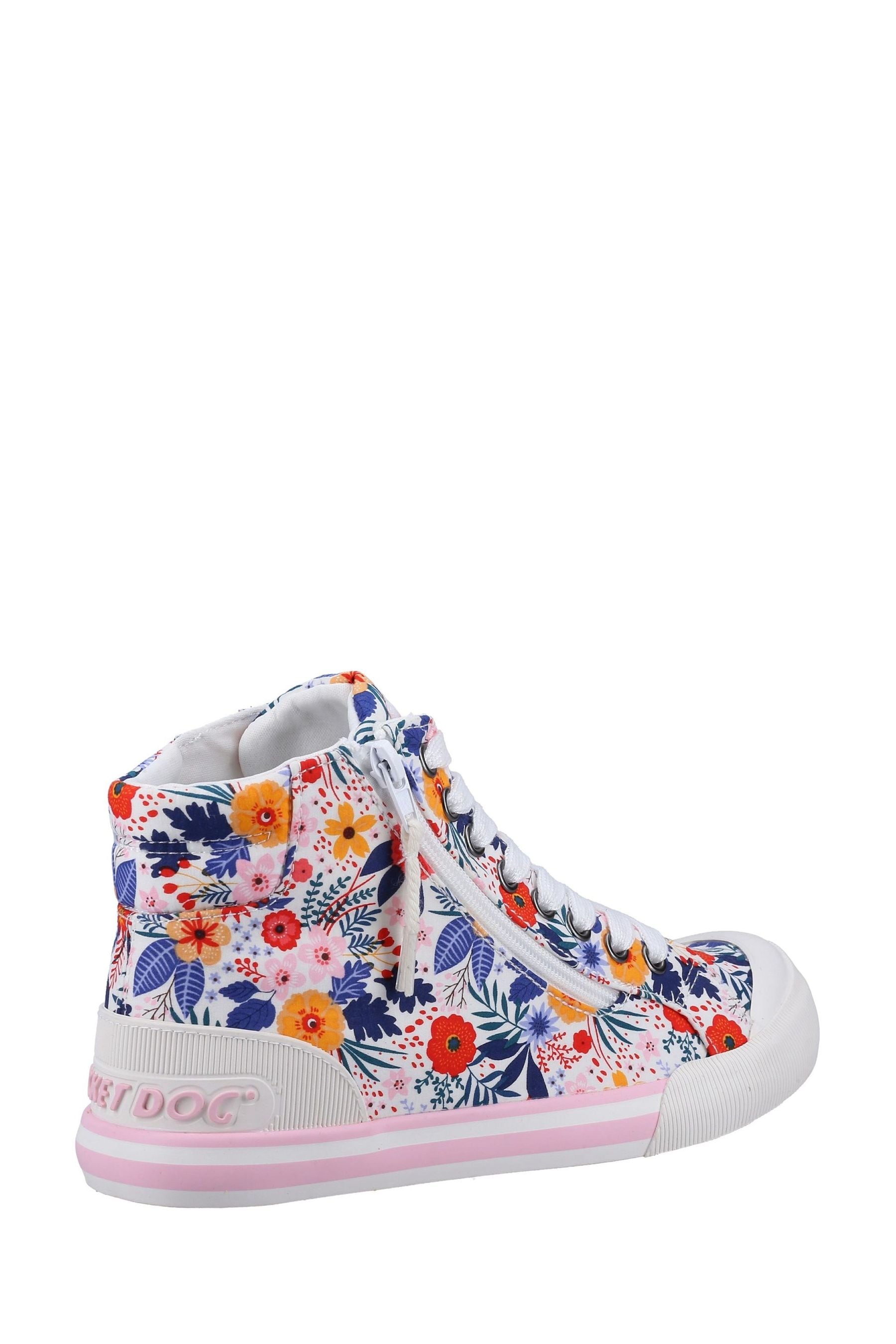 Buy Rocket Dog Jazzin Hi Top 10A Canvas Cotton Trainers from Next Luxembourg