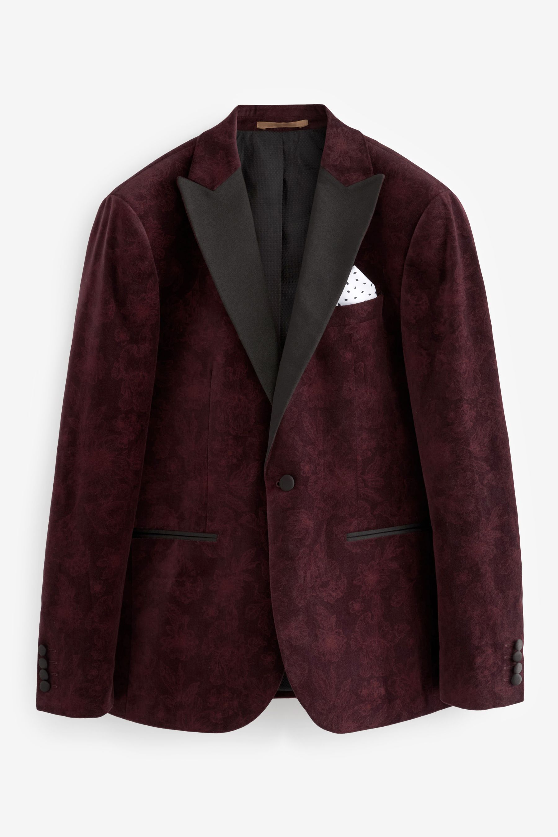 Next red velvet jacket clearance