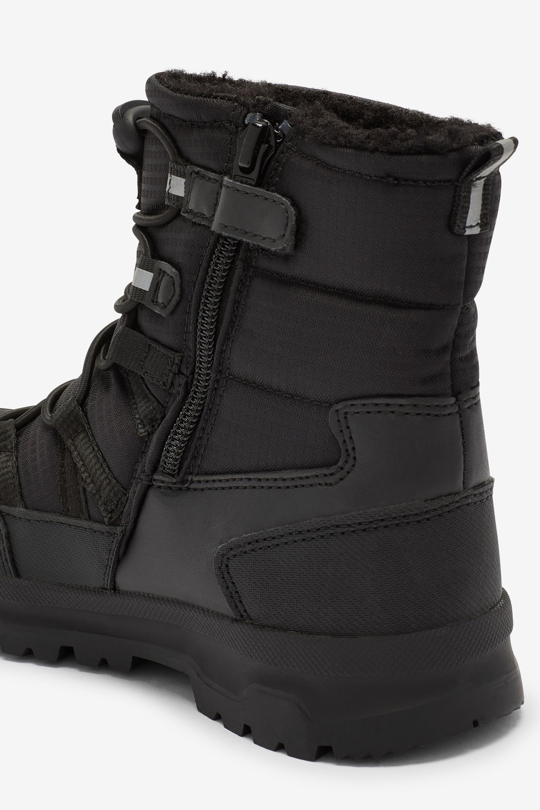 Black Waterproof Thermal Thinsulate Lined Boots