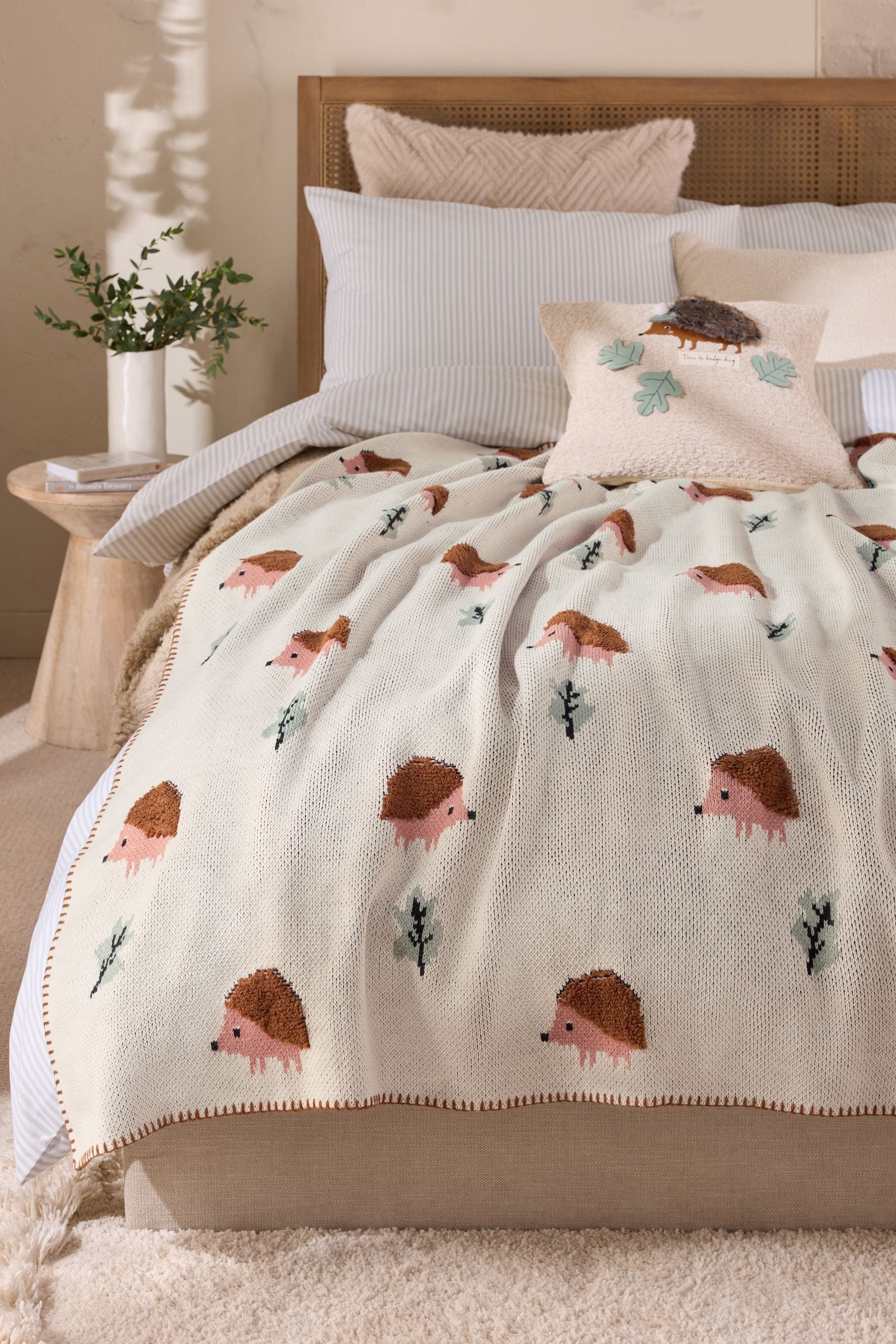 Mamas and papas hedgehog bedding sale