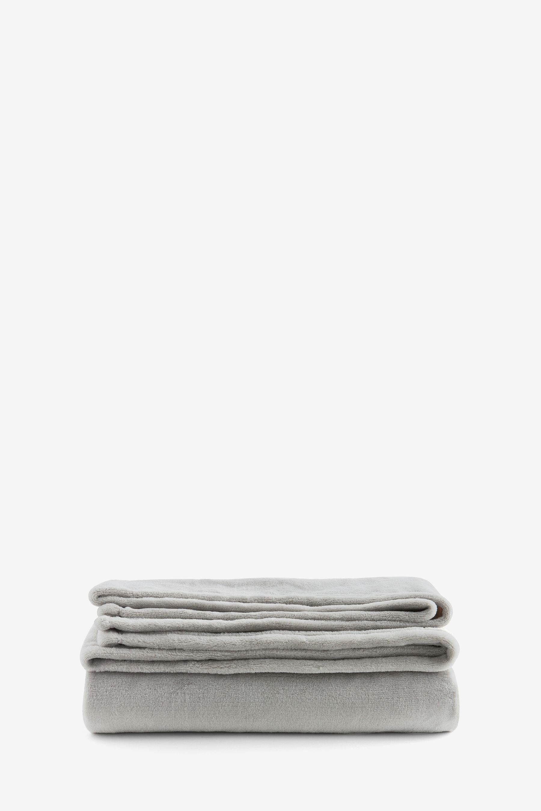 Metallic silver throw blanket cheap