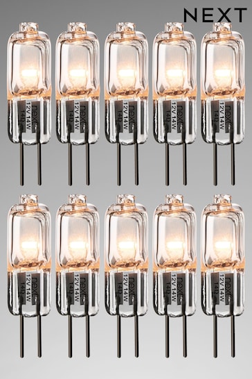 10 Pack 14W Halogen G4 Light Bulb
